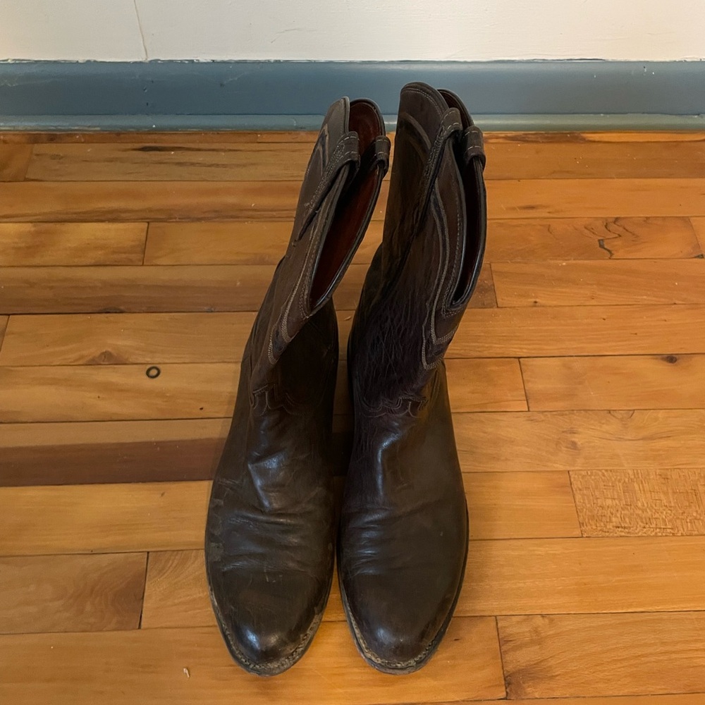 Lucchese Brown Cowboy Boots
